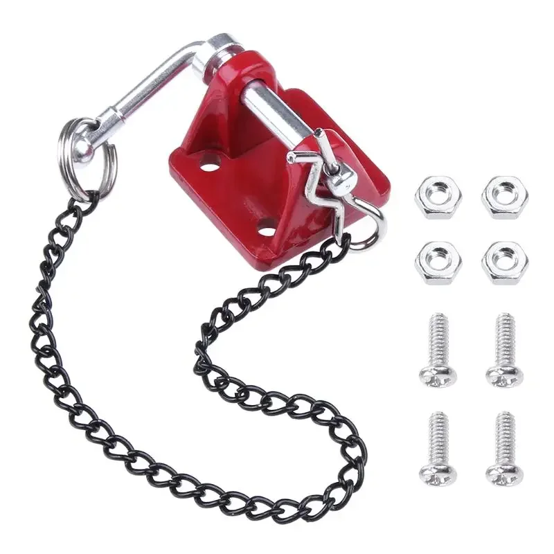 E-Star Hub FBIL-1/10 Rc Rock Crawler Metal Tow Shackle Trailer Hook For Axial Scx10 90046 Tamiya Cc01 Rc4Wd D90 D110