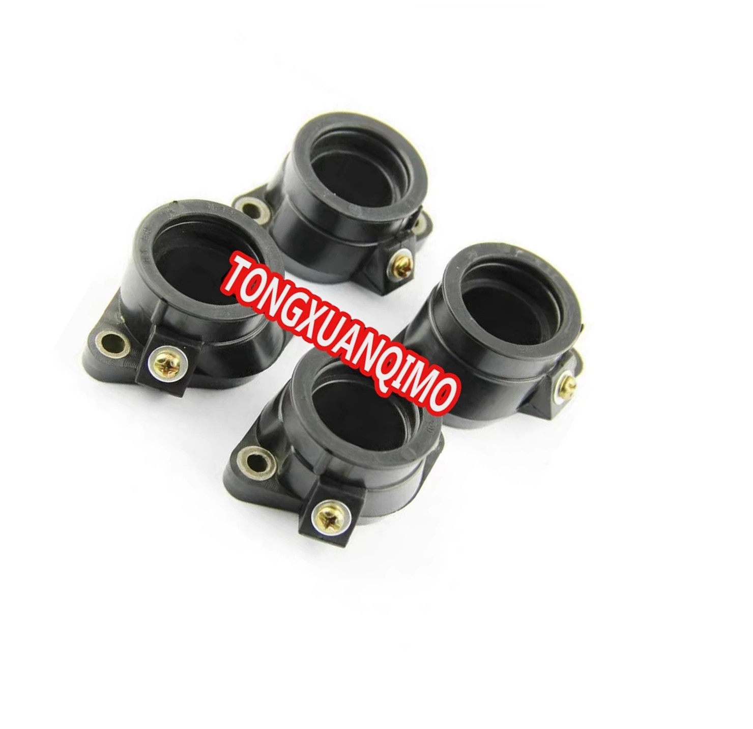 4pcs Motorcycle accessories for Yamaha fzx250 fzx 250 89-94 3YX Tuning Carburetor Manifolds pad outlet Joint Intake connector