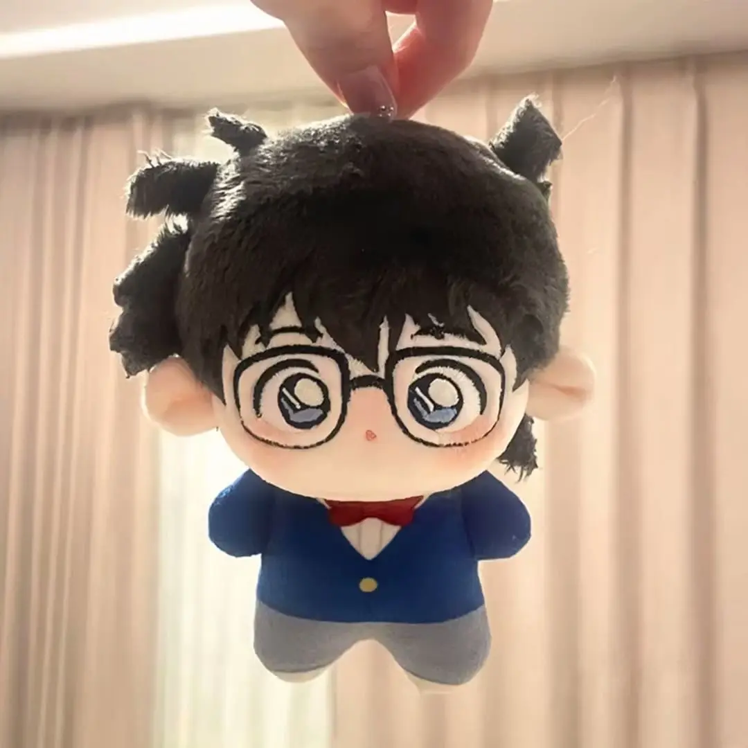 

10cm Cotton Doll Plush COS Anime Conan Cartoon Stuffed Pendants Children's Adult's Fans Halloween And Christmas Cute Gift Toys