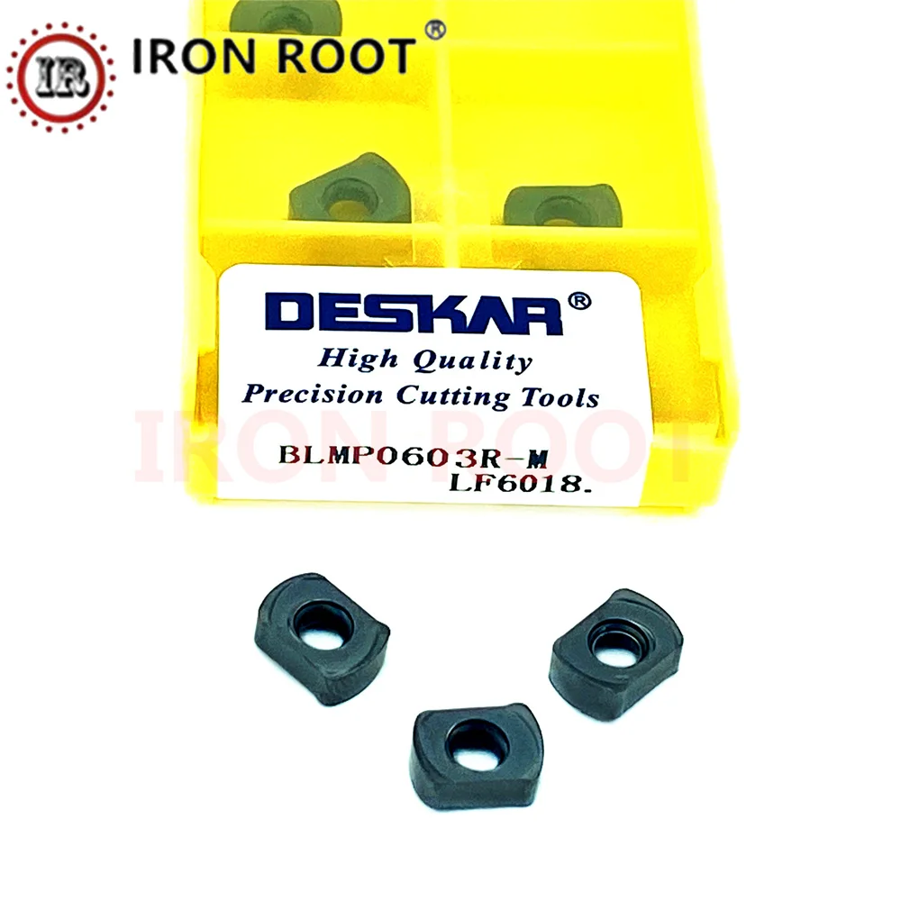 DESKAR طحن إدراج BLMP0603R-M LF6018 LF6028 آلات طحن كربيد أدوات تحول المعادن أدوات تحول باستخدام الحاسب الآلي ل BLMP0603