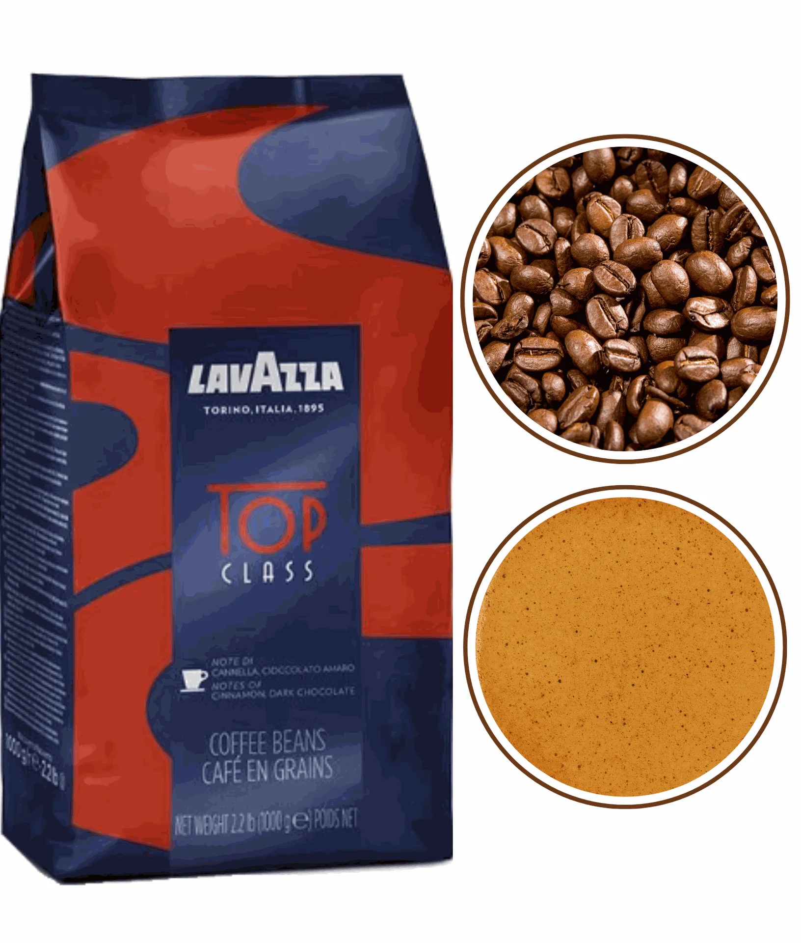 Lavazza Top Class kawa ziarnista czarna 1kg