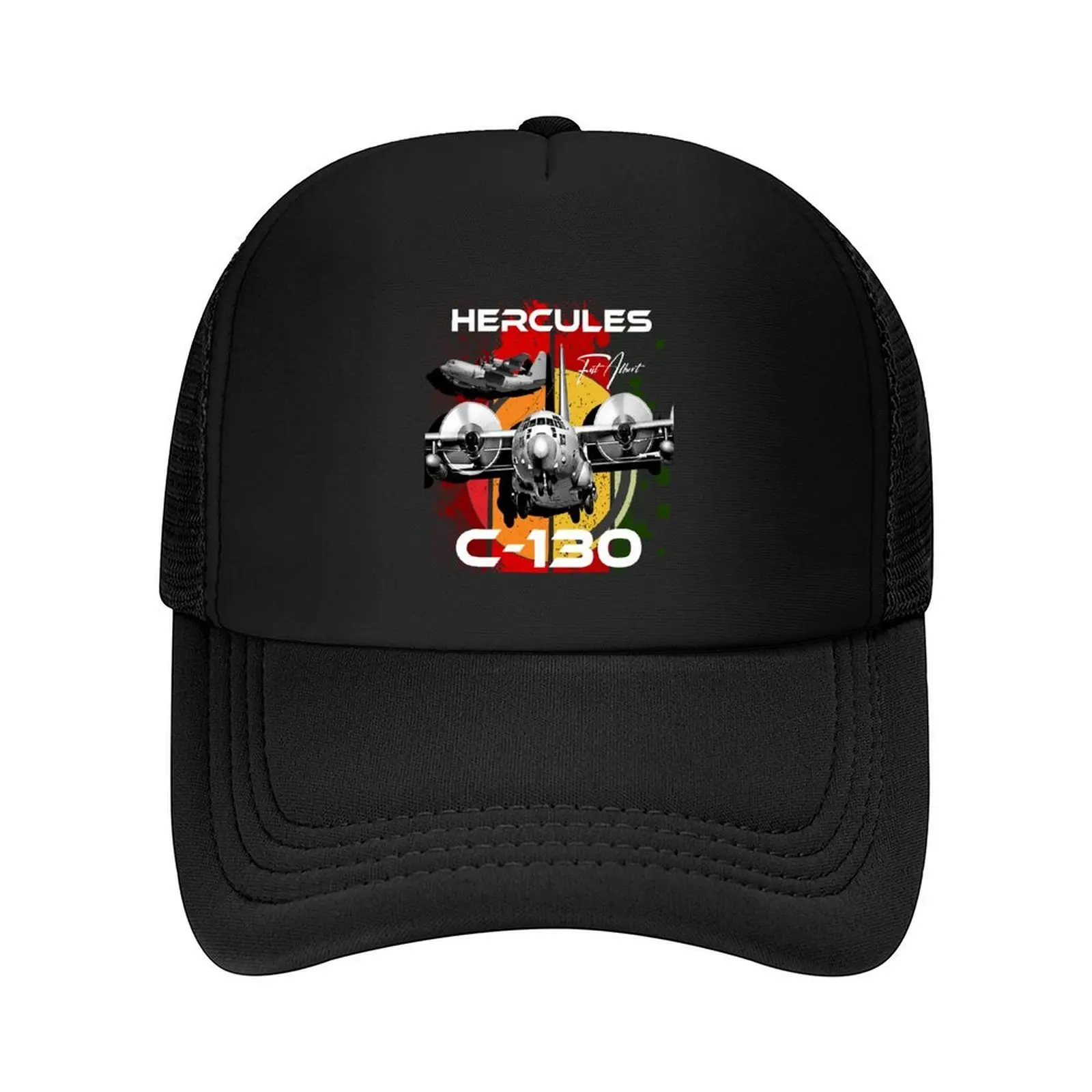 

C-130 Hercules Military Aircraft Baseball Cap Luxury Brand Trucker Cap men's big size hat Kids Hat Luxury Woman Men's