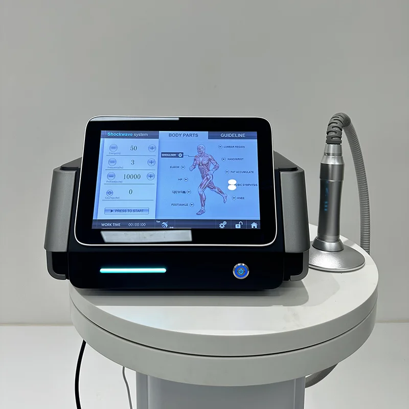 Latest Machine Water Cooled Shock Wave Therapy Machine Pain Machine Shock Wave Therapy