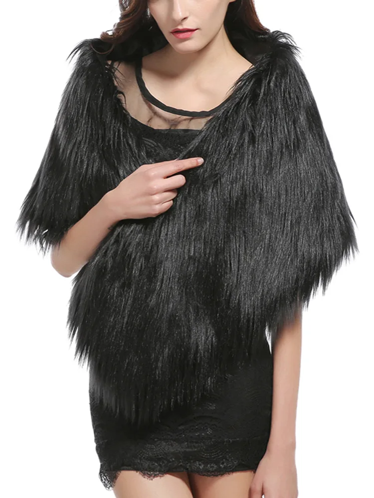 Fur shawl imitation fur cloak fur shawl