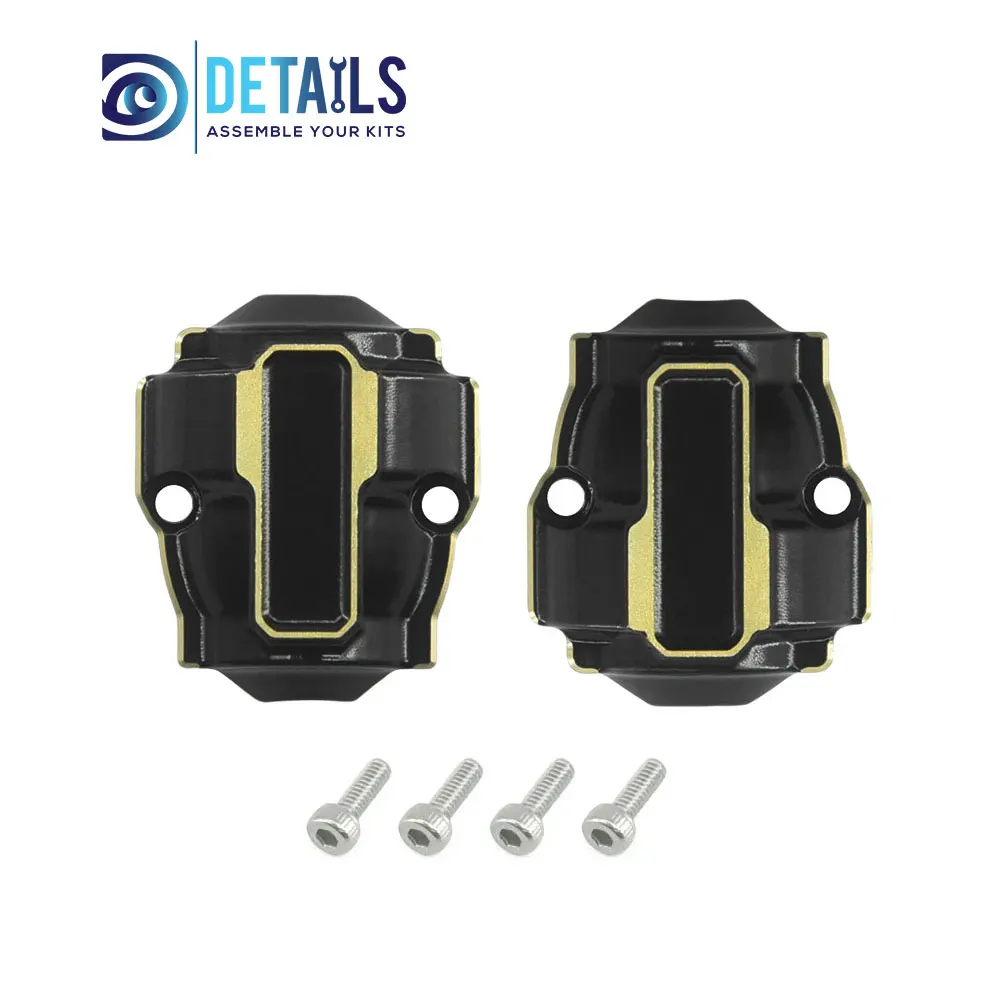 

Hobby Details Brass Axle Differential Covers 2pcs/set for RedCat Ascent18 1/18 Car