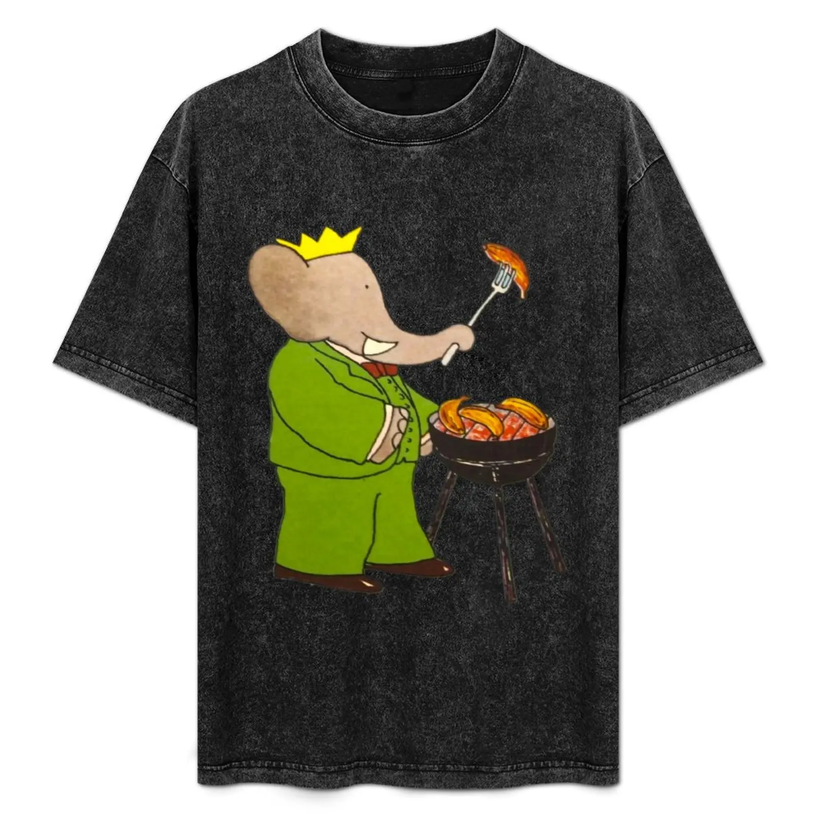 

Babar bbq T-Shirt Athletic Fit Sports Short Sleeve Top