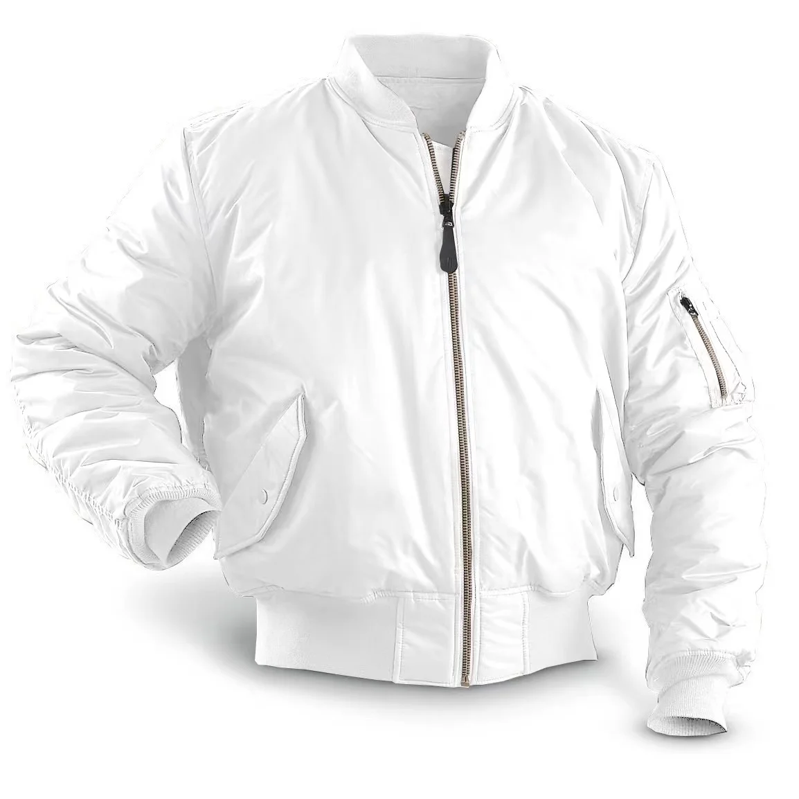 Men Bomber Jacket Winter Thick Padding Cotton Windbreaker Waterproof Men Women Flight Jacket