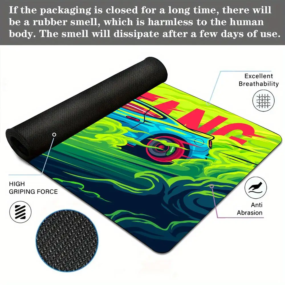 

Rally Sports Racing Car Speed Drift GTR Race Car Vehicle XXL Mouse Pad Computer Laptop Non-slip Keyboard Desk Mat Large Mousepad