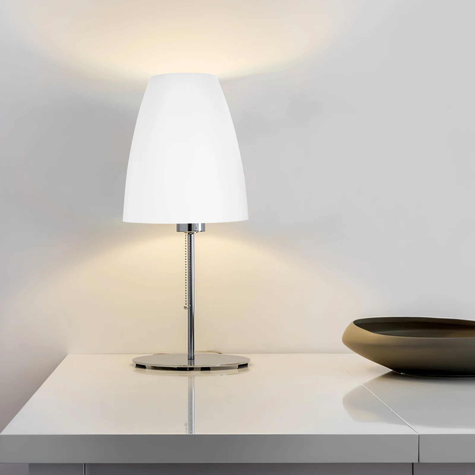 

Flat Head Plastic Lampshade Premium Quality Washable Universal Fit for Table Lamp Desk Light Wall Sconce Floor Lamp Living Room