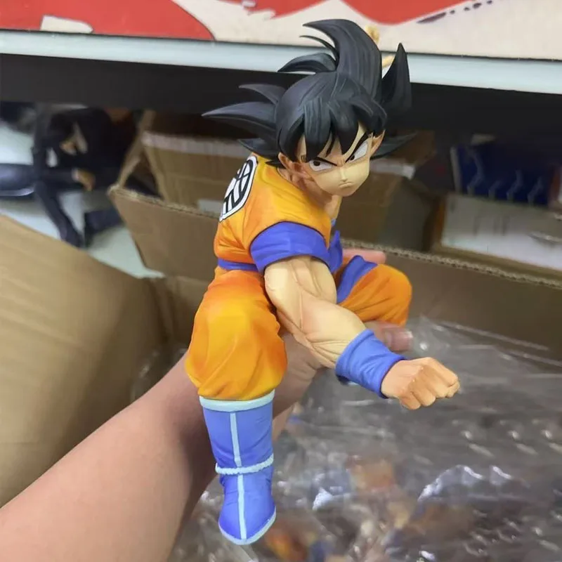 Dragon ball anime son goku figura 1/8 escala pvc brinquedo colecionável boneca para crianças ornamento de mesa pré-venda presente figura de ação