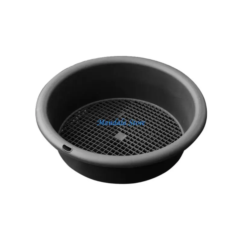 U2JC Sifter for Rock Stackable Rustproof Pellet Sifter Mesh Screen Accessories