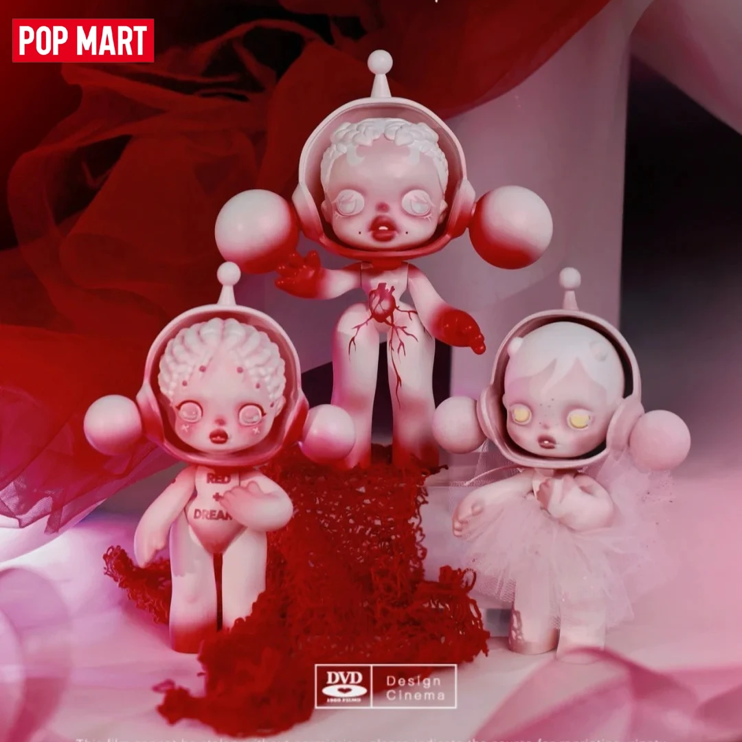 

Genuine POP MART Skullpanda Baby Red Hear RED DREAM Undead Dancer Series Limited Edition Action Figure Collection Toys Gift