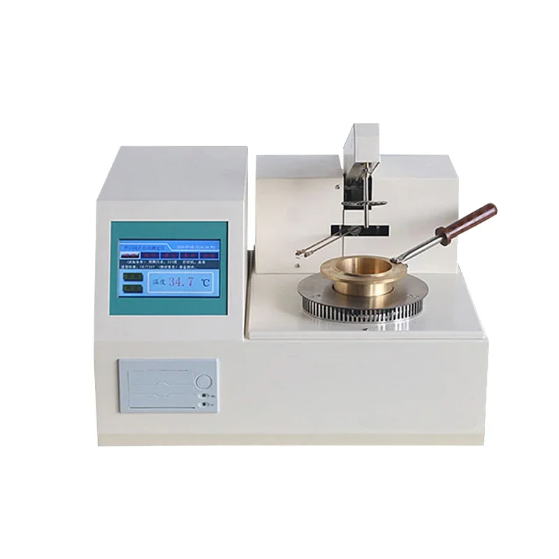 

Automatic opening and closing flash point tester Diesel lubricating oil tester Flash point tester Petroleum oil