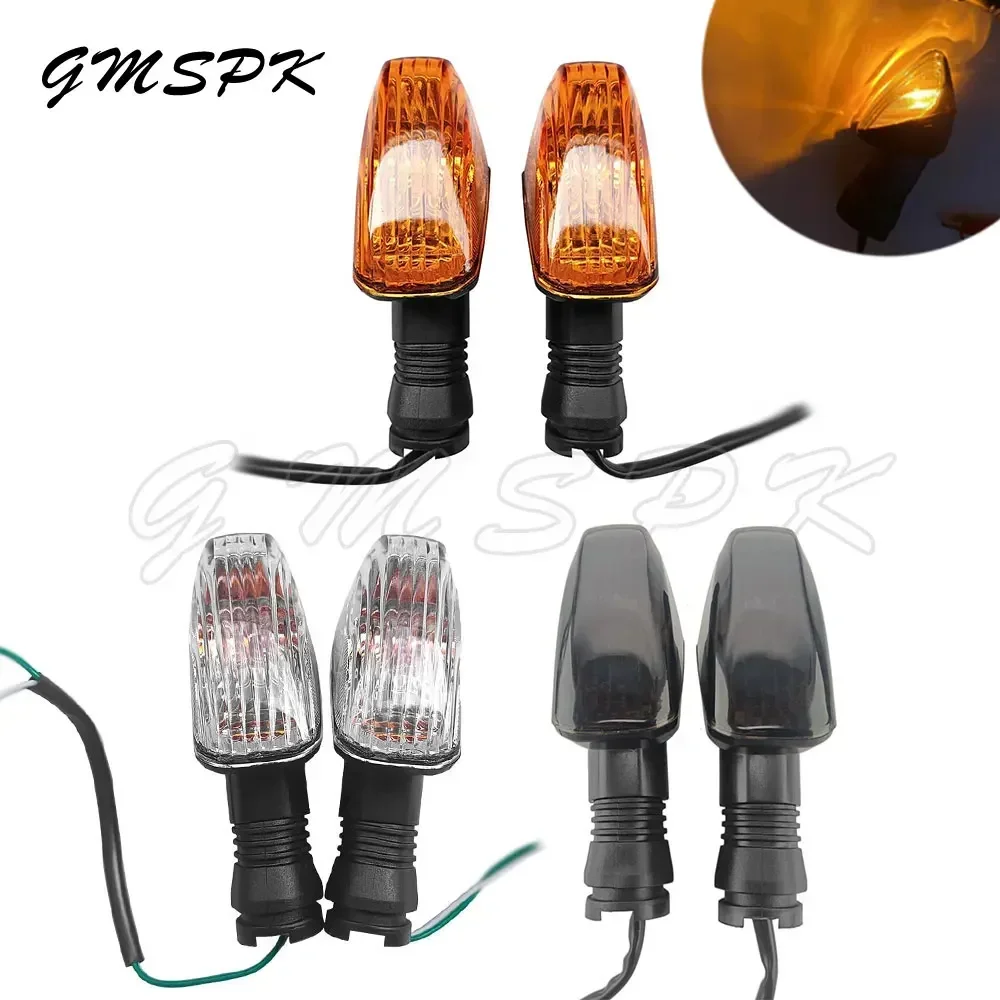 Front Rear Indicator Light Turn Signal Blinker Lamp Fit for KAWASAKI Z750 Z750S Z1000 NINJA ZX6R ZX6RR KLE 500/650 VERSYS KLR650