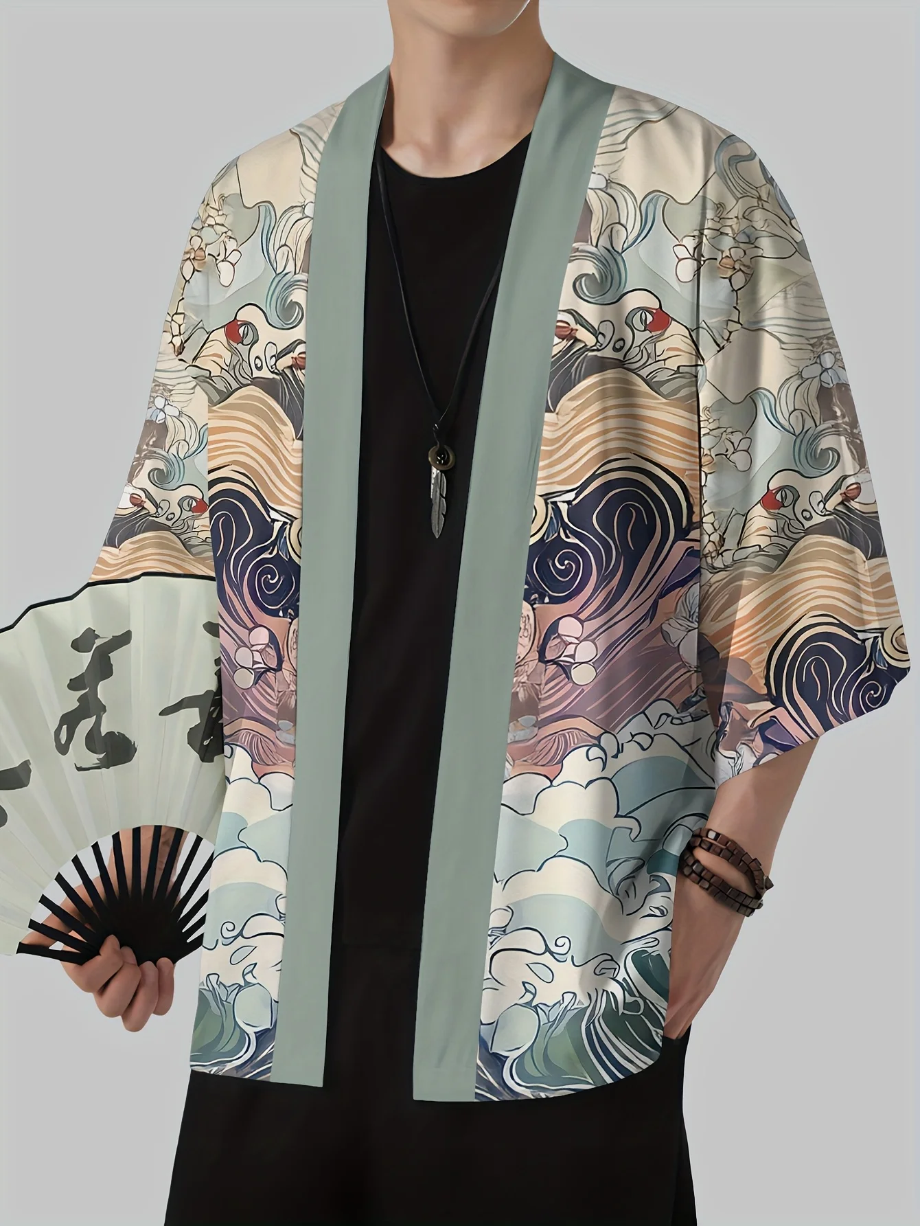 2026 Sommer Herren Kimono mit – Street Fashion Kimono Bewertung und Preis