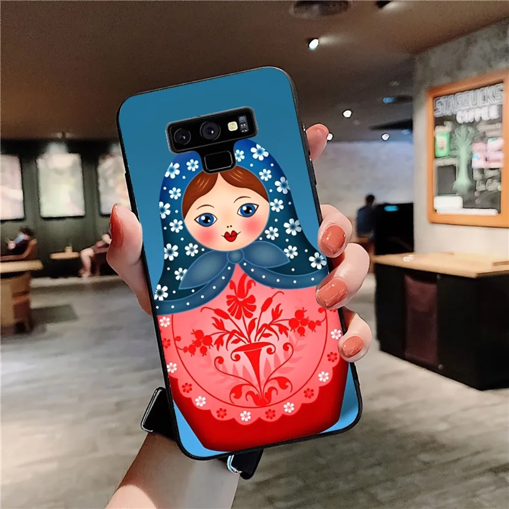 Russian Dolls Matryoshka Cute Phone Case For Samsung Note 8 9 10 20 Pro Plus Lite M 10 11 20 30 21 31 51 A 21 22 42 02 03