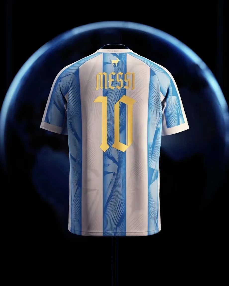 Hot-Sell 2026 Lionel Messi #10 Argentina Heritage Football Jersey Men's Woman's Breathable Quick-dry Y2k Summer O-Neck T-Shirt