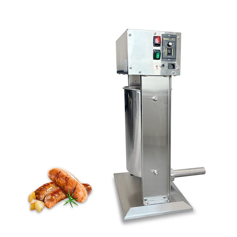 3L 5L 7L 10L 15L Poussoir Saucisse Vertical Manual Commercial Meat Grinder Sausage Stuffer Filler Filling Making Machine