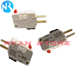 2PCS 100%New Original Large Micro Switch KWJA0017 10A 125V Water Heater limit Touch Switch 10A/125V Reset Stroke Straight Handle