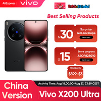 New Vivo X200 Ultra Chinese Version Snapdragon 8 Elite 6.82'' 120Hz AMOLED Display 50MP OIS Camera 6000mAh 90W SuperCharge NFC
