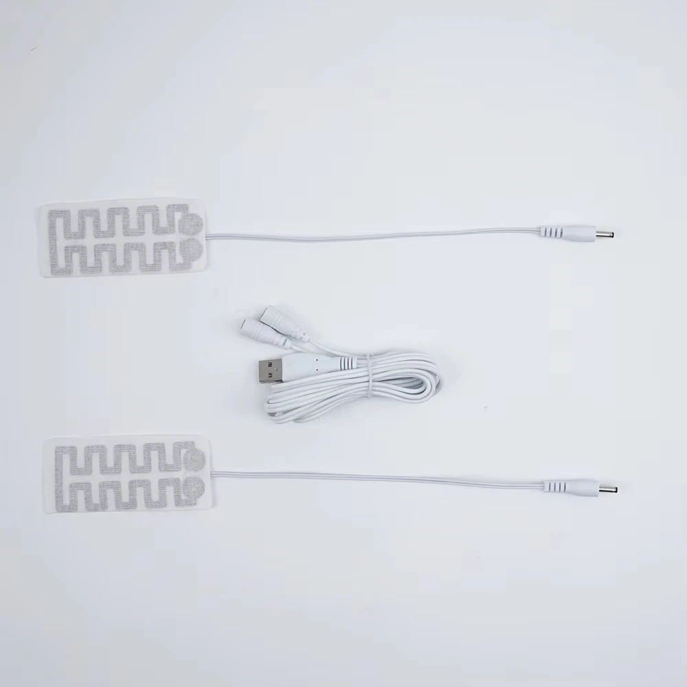 USB-Aufladbare Beheizte Handschuhe Kohlefaser Thermische Heizhandschuhe Winter Ski Radfahren Elektrisch Beheizte Fäustlinge – Detail 4