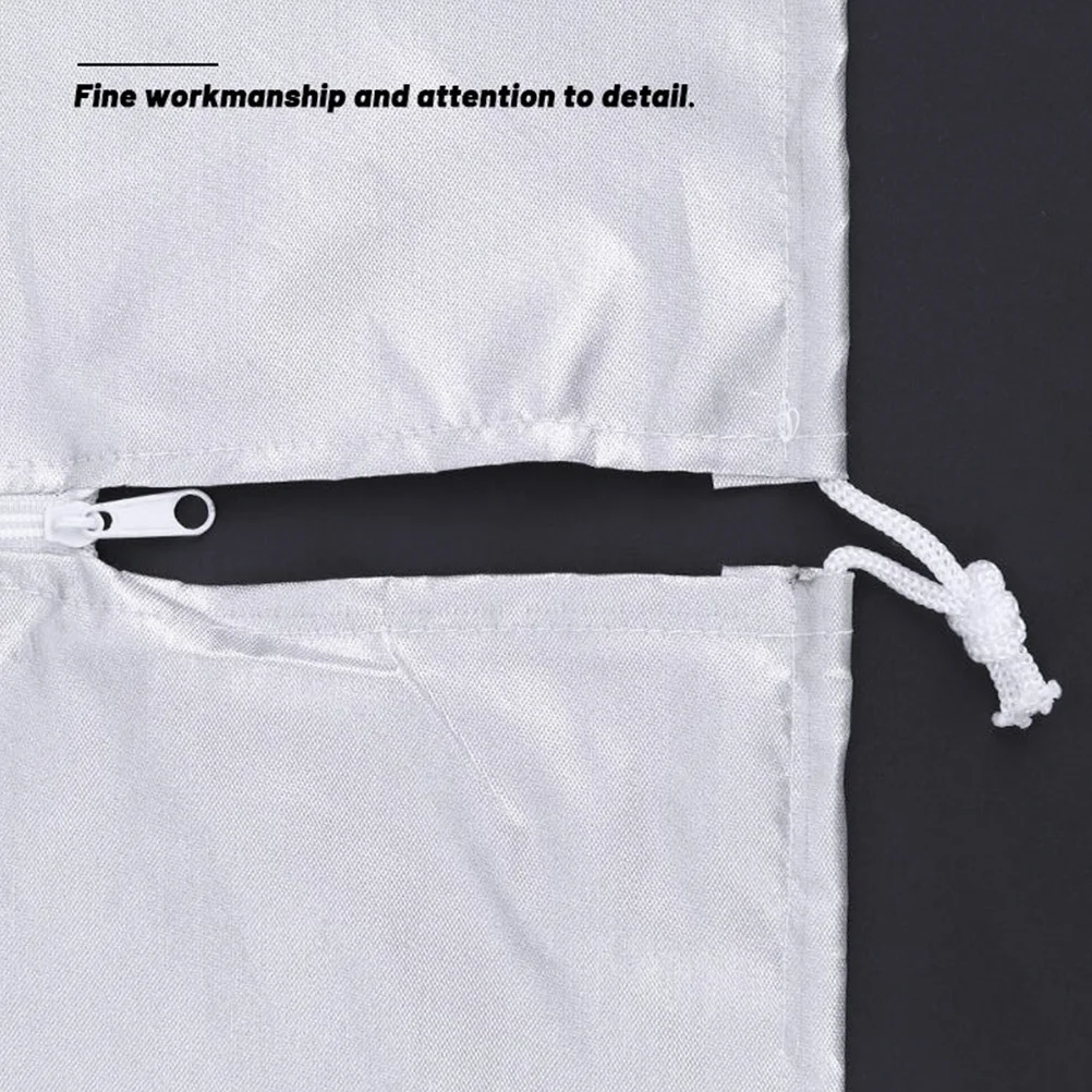 

Trailer Tire Cover Sunproof Zipper Durable Silk Polyester Accessories Easy Storage and Transportation