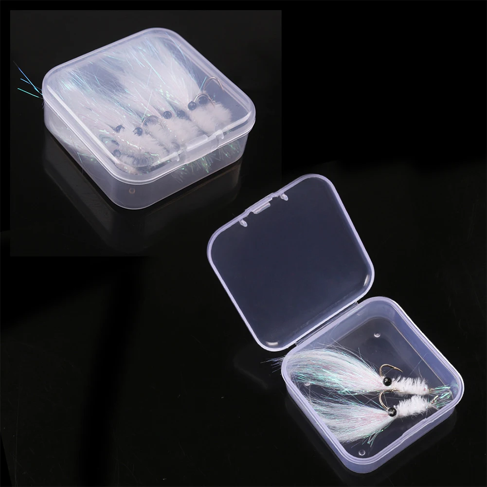 New Practical Fishing Box Organiser Tool Box Transparent Waterproof 1pcs 5 Sizes Accessories Baits Compartment