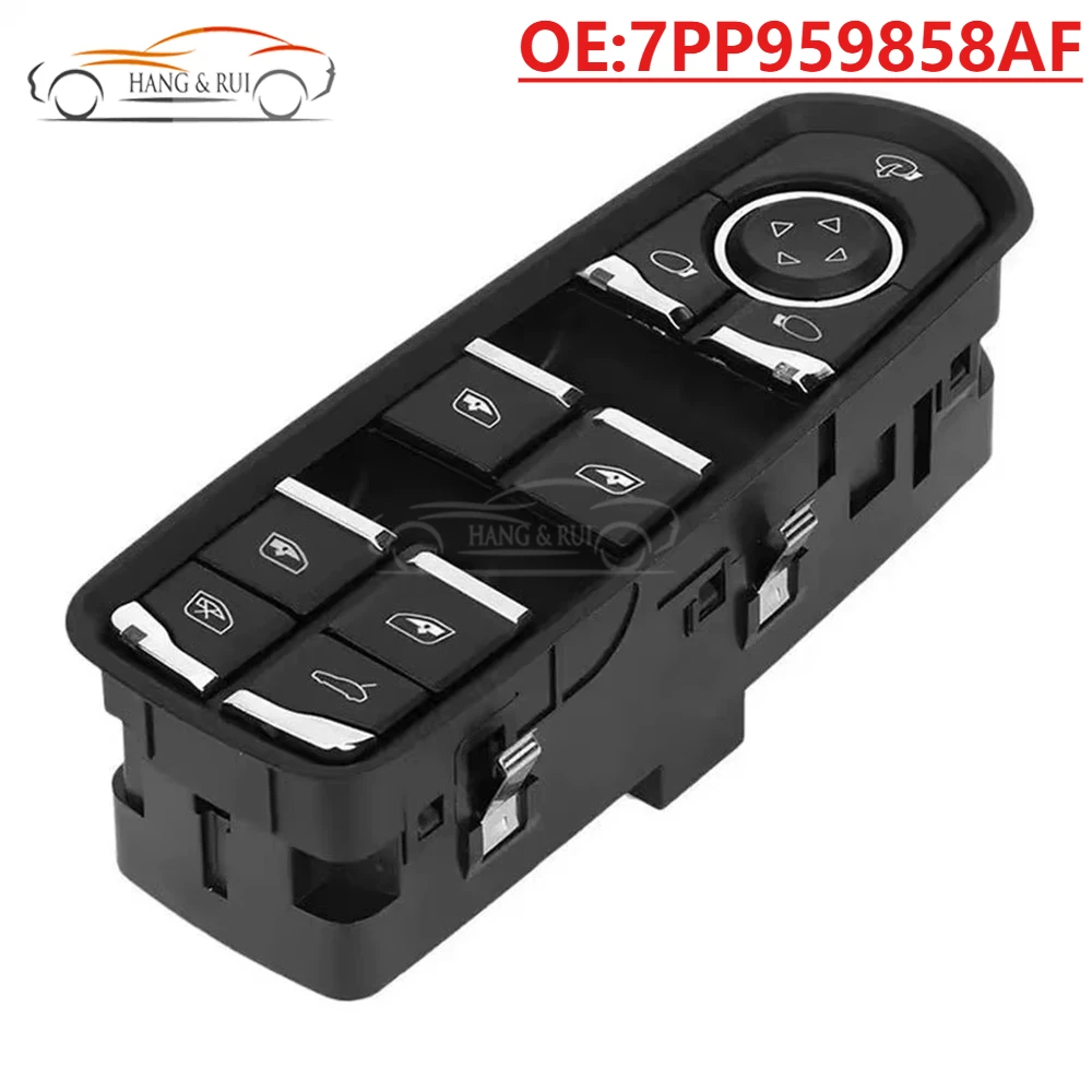

7PP959858MDML 7PP959858AF Электрический главный переключатель управления стеклоподъемниками для Porsche Panamera Cayenne Macan 2011-2017