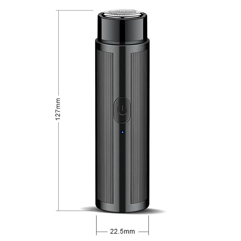Mini Men's Electric Shaver For Travel Home USB Charging Portable Shaving Face Beard Razor Washable Home Trimmer Razor For Men image 6