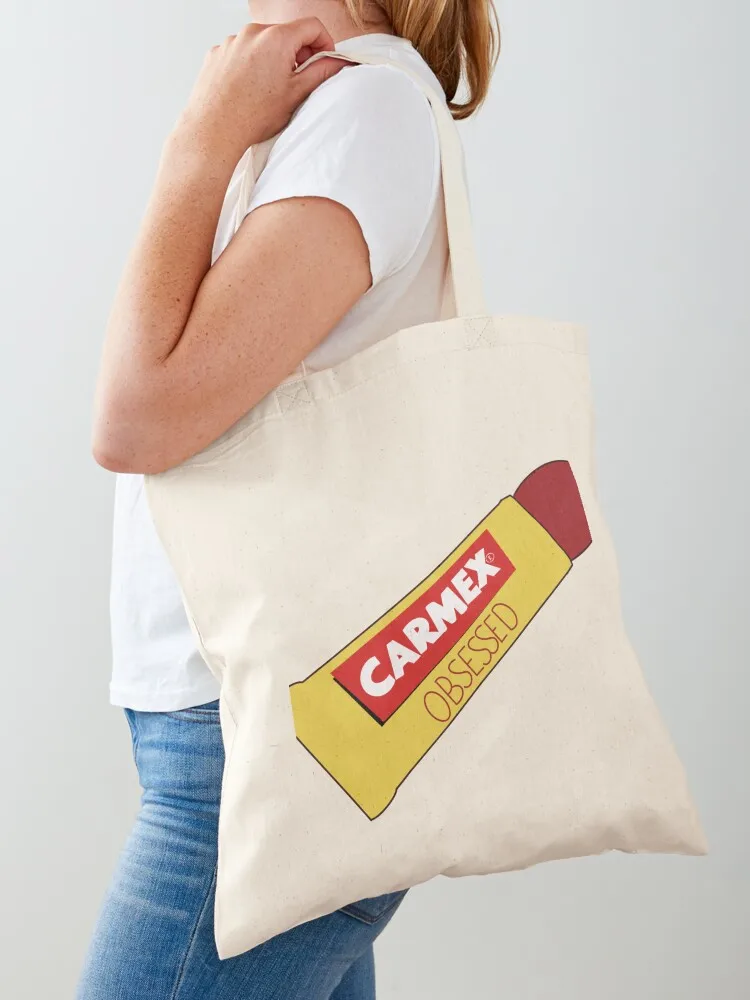 Bolsa tote Carmex chapstick, bolsas personalizadas, bolsa feminina, bolsa de lona personalizada