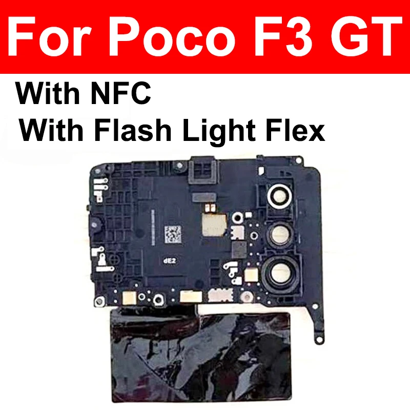 Antenna Mainboard Cover For Xiaomi Pocophone POCO F3 GT F4 F4 GT Signal Motherboard Cover with NFC Back Frame Shell Main Board