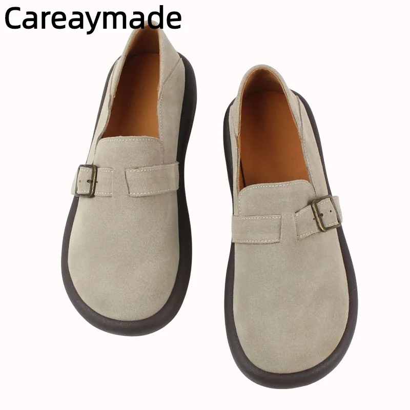 Careaymade-ręcznie robione buty damskie z prawdziwej skóry Boken, buty dla wygodnych jednej stopy japońskie buty z miękkiej skóry