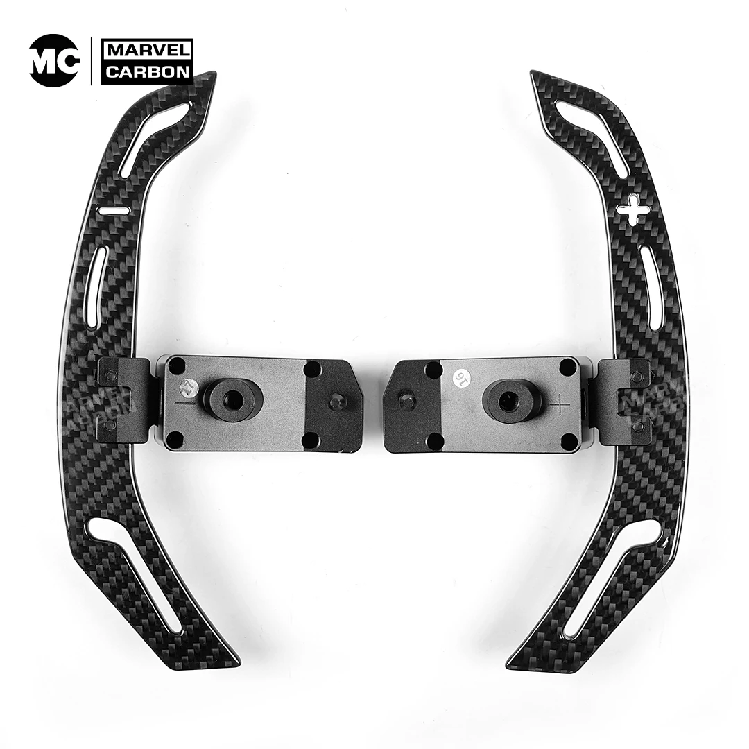 MC Fif For Camry GR Corolla Yaris GR Avalon Rav4 Carbon Fiber Steering Wheel Magnetic Shift Paddle Magnetic Attraction Function