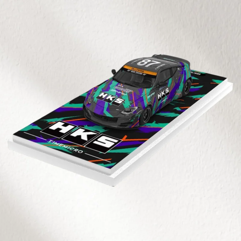 TM Diecast 1/64 Bilancia Nissan Modello In Lega di Auto Nissan 400Z ADVAN HKS Gioca Veicoli Giocattoli per I Ragazzi Regalo Scatola Originale