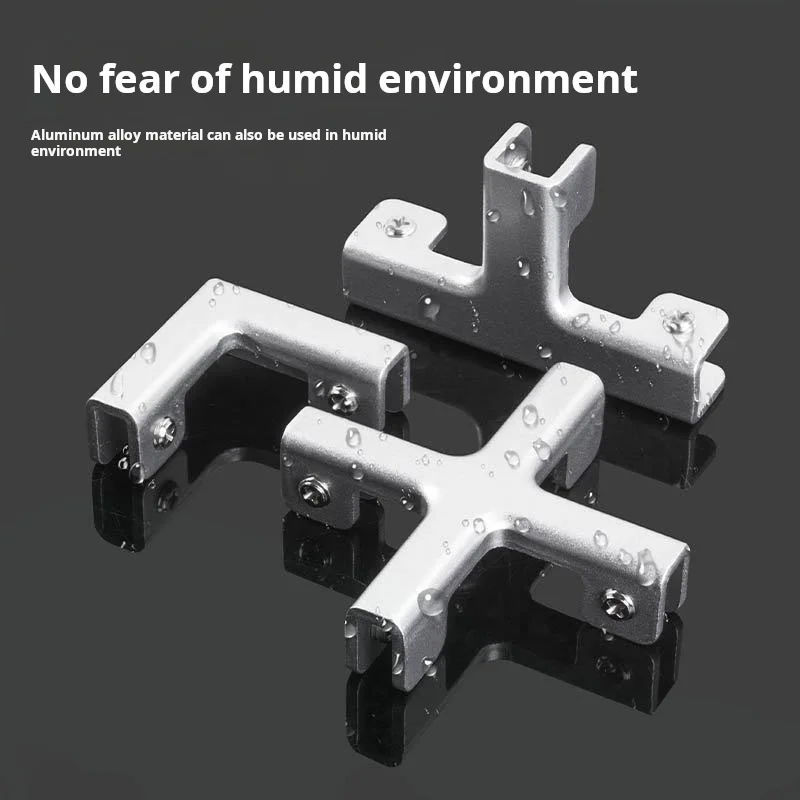 Picture 4: 4PCS Ceramic Tile Glass Fixed Clamp Vegetable Pool Corner Protection Groove Flower Pot Fish Tank Planting Box Buckle Connector