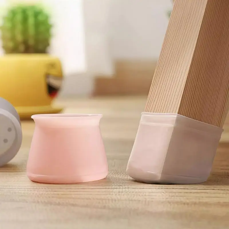 

Furniture Leg Protectors Cover Silicone Material for Noise Reduction and Floor in Home Office Environments 87HA