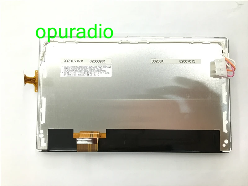 Original new 7inch LCD display LQ070T5GA01 LQ070T5GC01 LQ0DA52115 S1170 LQ0DAS1387 withTouch Screen Digitizer for Toyota car GPS