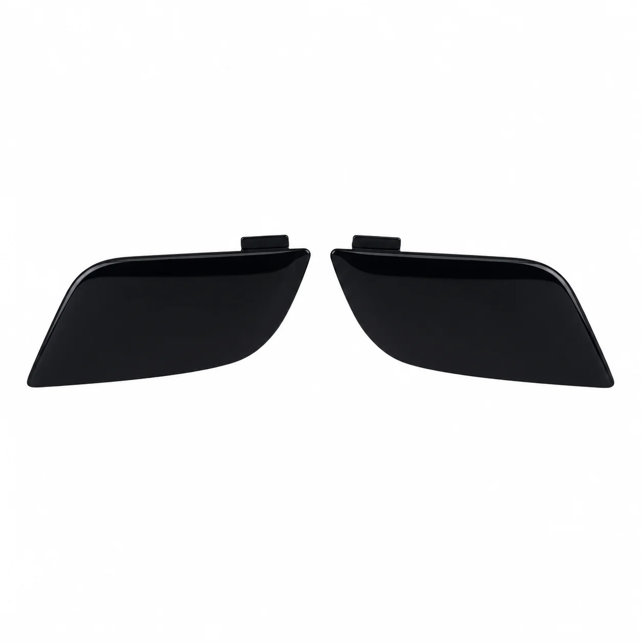 Front Bumper Tow Hook Eye Cover Cap Black ABS for BMW X5 E70 LCI M-Sport 2010-2013 OE 51118050697 51118050698