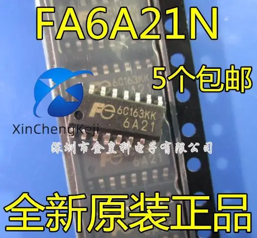

30 шт. оригинальные новые [5 упаковок] FA6A21N-C6-L3 настоящая микросхема 6A21 SOP16