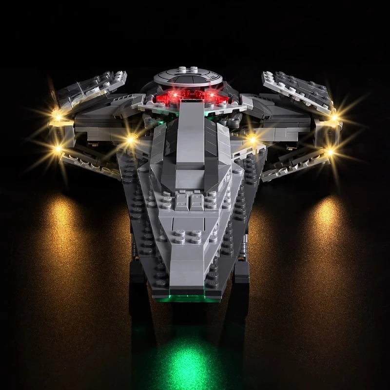 No Model LED Lighting Set Suitable for LEGO Darth Maul's Sith Infiltrator 75383 Building Blocks
