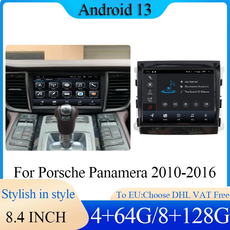 Android 13 Car play Auto For Porsche Panamera Car Multimedia Player Radio Navigation With IPS HD Screen Car play 4G