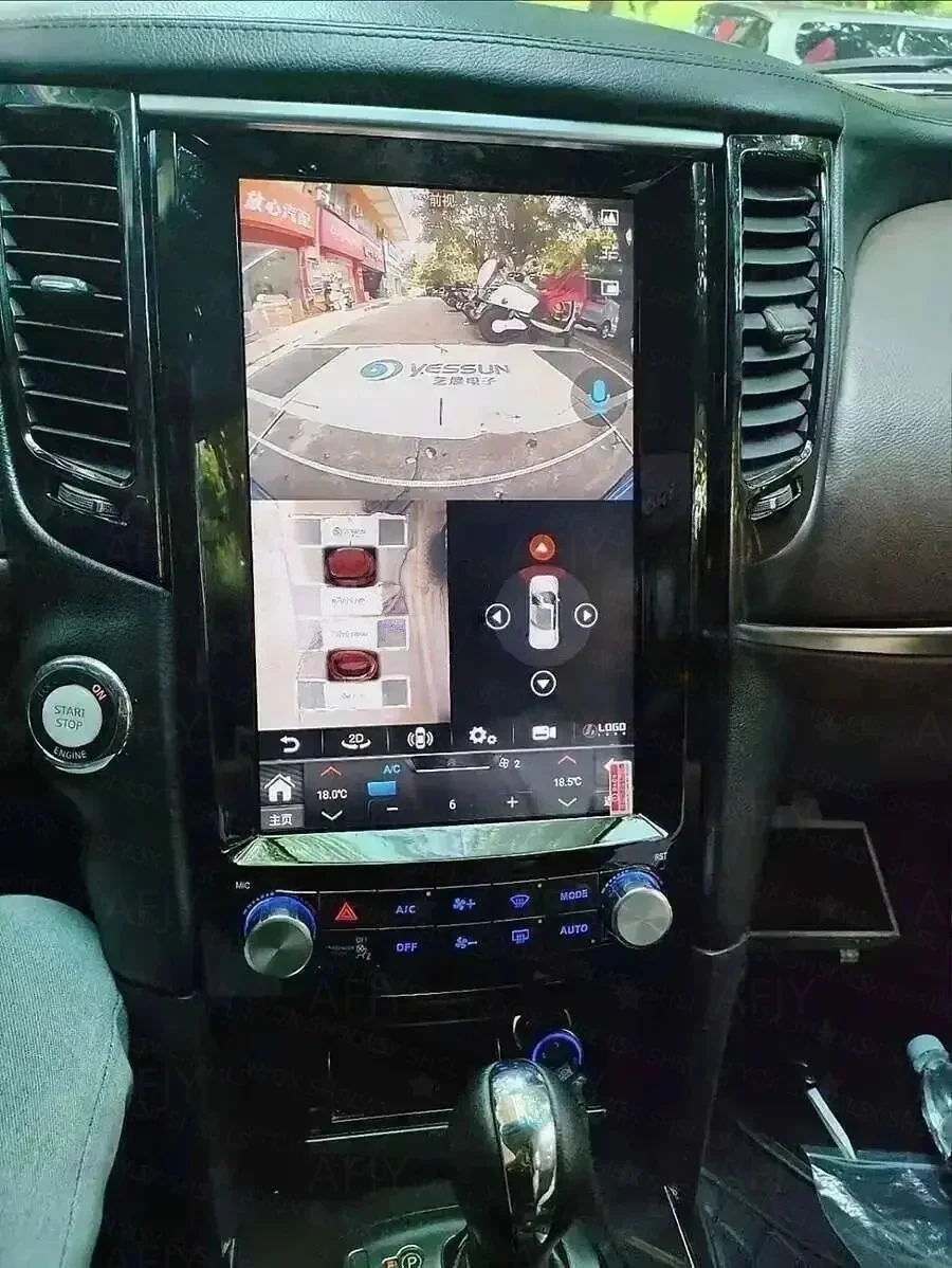 Android 14 Screen For Infiniti FX35 FX37 FX45 FX50 QX70 2007 2008 -2013 Car Radio Carplay GPS Navigation Video Player Head Unit