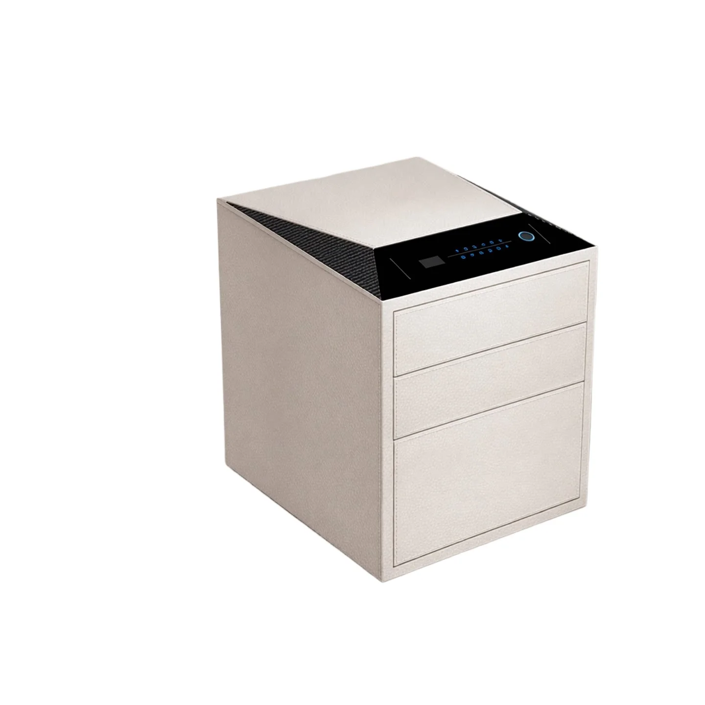 Jewelry Bedside Safe Fingerprint Password Drawer Box Household Small Smart WIFI New