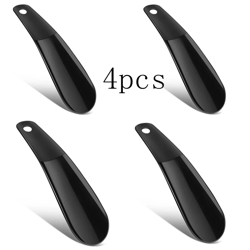 Nuevo Mini calzador profesional portátil de 16CM, cuchara de plástico duradera en forma de zapato para niños, asistente de cambio de zapatos, elevador de zapatos Flexible