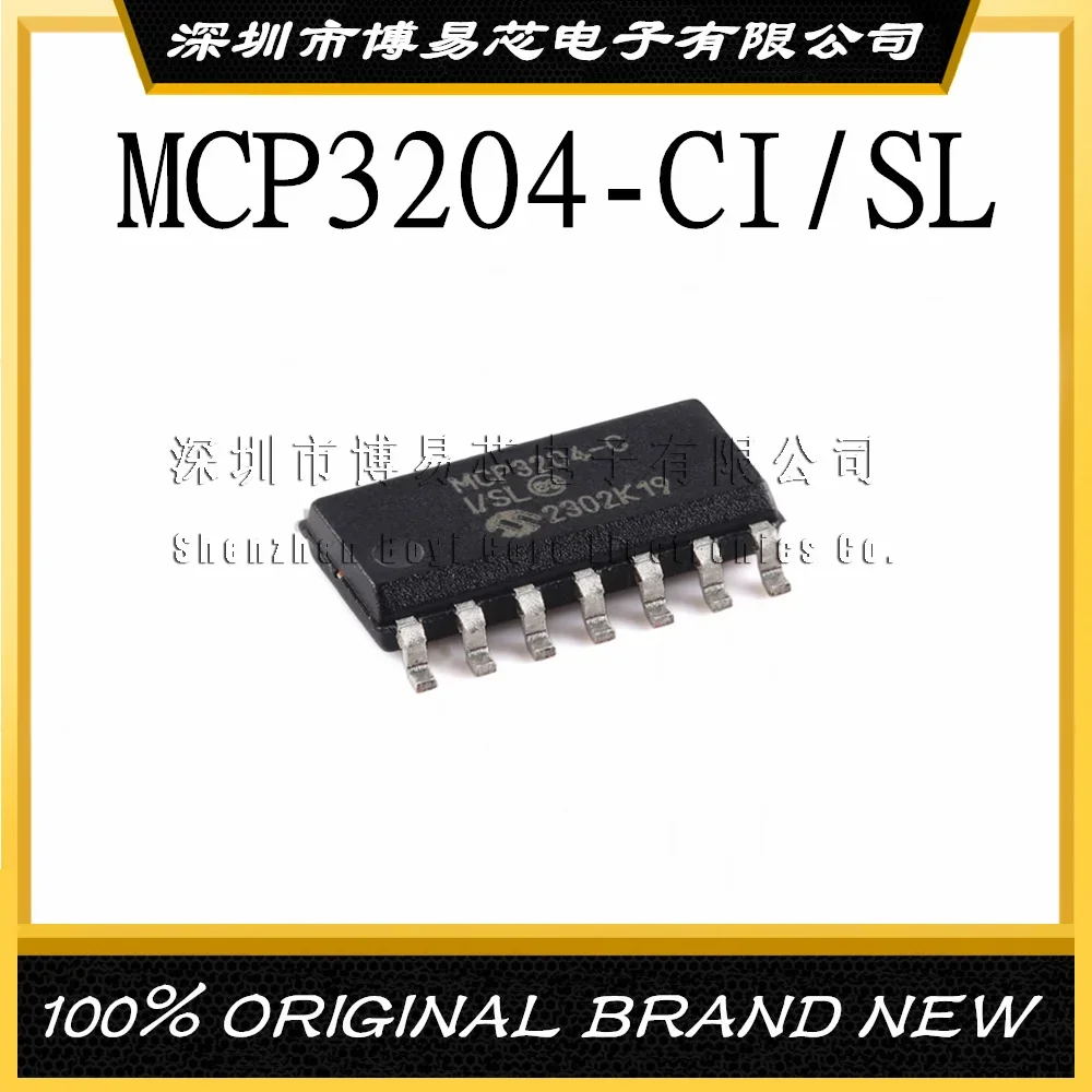 MCP3204 MCP3204-CI/SL B Plastic Casing