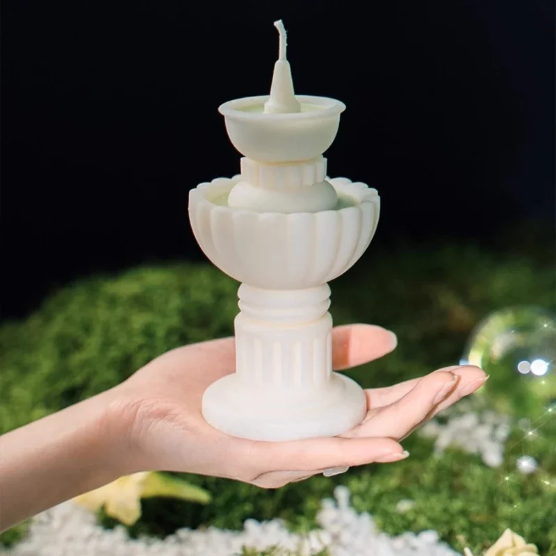 Trevi Fountain Summer Garden Fountain Stacked Scented Candles Original Romantic Wedding Gift Birthday Gift