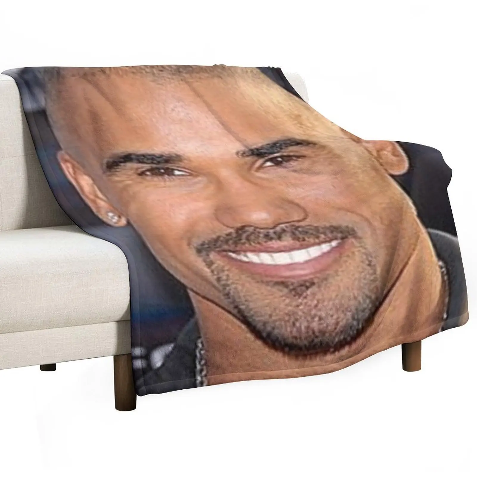 

shemar moore Throw Blanket Luxury St Retros Camping Blankets