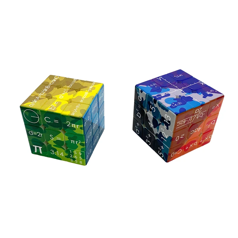 مكعبات سحرية للأطفال 3x3x3 ، عنصر كيميائي سلس ، مكعبات لغز الرياضيات الفيزيائية 3x3 Magico Cubo لعبة تعليمية للأطفال