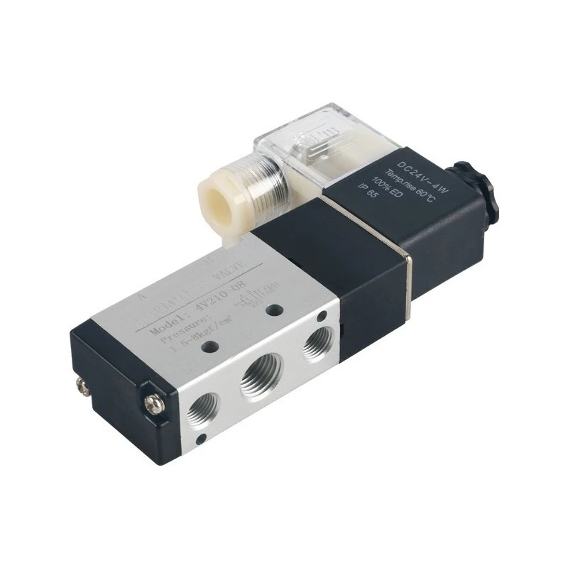 For pneumatic solenoid valve, two position five way cylinder directional valve control valve