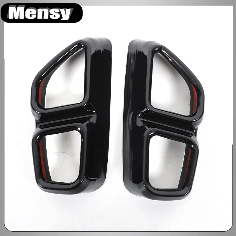 Rvs Auto Staart Uitlaat Uitlaatpijp Output Cover Trim Voor Bmw 5 Serie G30 G32 G31 6 Serie gt 2018-2023 Auto Accessoire